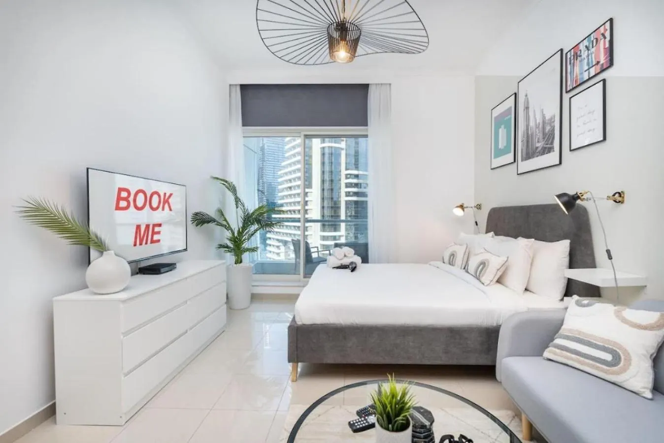 Sunrise Homes - A Modern Studio Near Jbr Beach Dubai Apartment