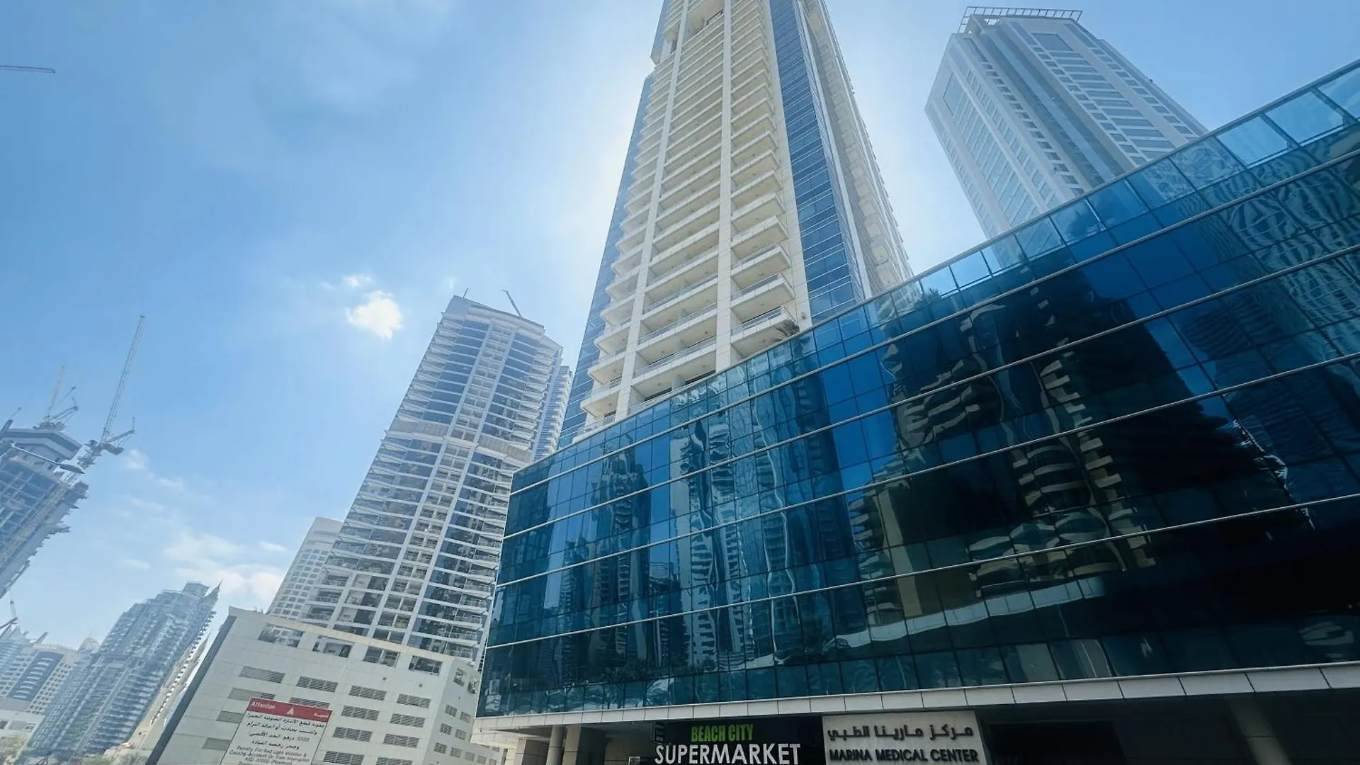Apartment Sunrise Homes - A Modern Studio Near Jbr Beach Dubai
